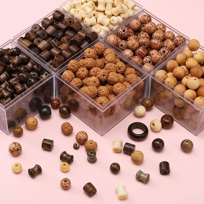 Wooden beaded wood