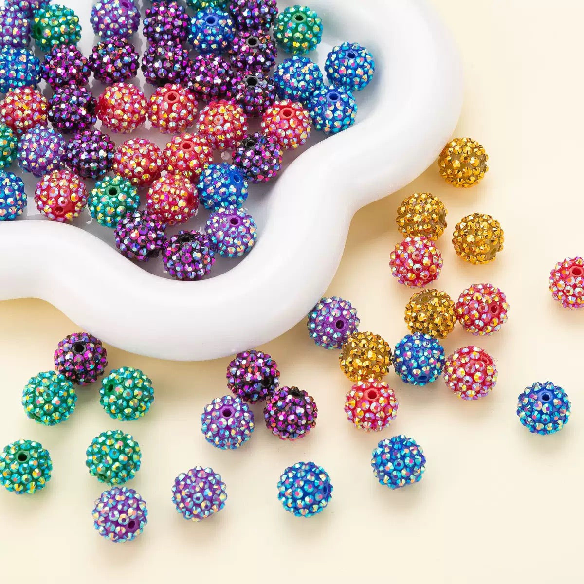 Resin beads